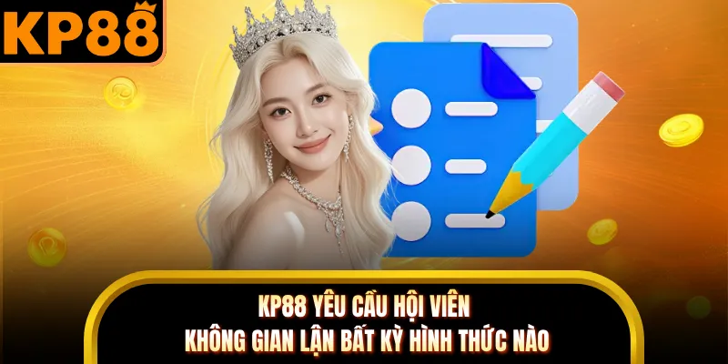 KP88 yêu cầu hội viên không gian lận bất kỳ hình thức nào